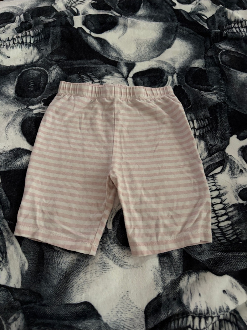 Soft Pink Stripe Kids' Shorts